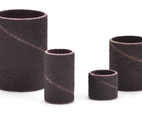 Picture of Superior Abrasives 1 X 1 36 Grit Alum Oside Spiral Band Cartridge Roll